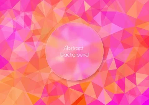Abstract Polygonal Background Stock Illustration