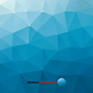 Abstract polygonal background Stock Illustration