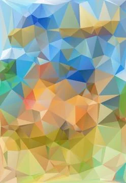 Abstract polygonal background Illustrazione stock