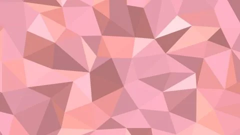 Abstract polygonal background, Light Pink geometric vector Stock Illustration