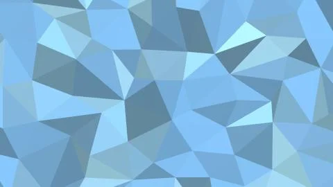 Abstract polygonal background, Light Sky Blue geometric vector Stock-Illustration