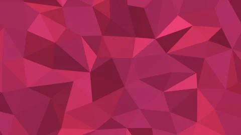 Abstract polygonal background, Maroon geometric vector Stock-Illustration