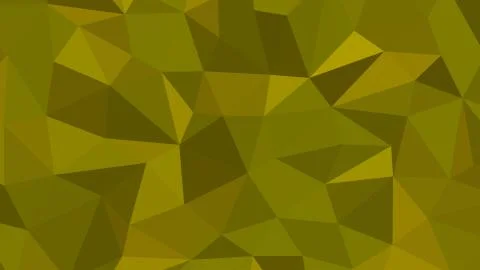Abstract polygonal background, Olive geometric vector Stock Illustration