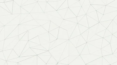 Abstract Polygonal Background Random Motion, 3d Loopable Animation 4k Stock Footage 74270201