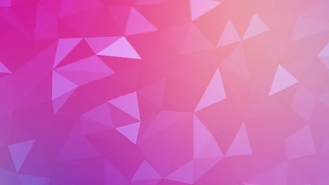 Abstract Polygonal Background Random Motion, 3d Loopable Animation 4k Vidéo 74270270