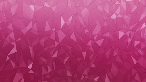 Abstract Polygonal Background Random Motion, 3d Loopable Animation 4k Stock Footage 74270988