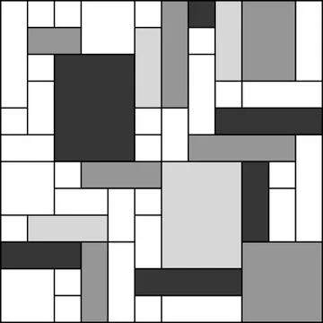 Abstract polygonal background with rectangular shapes, colorful mosaic pattern Stock Illustration