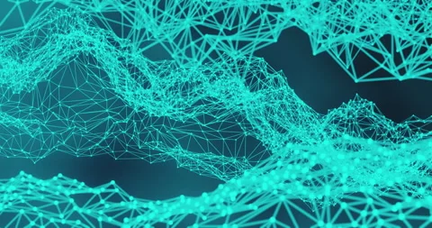 Abstract polygonal background, seamless video loop. Stock Footage 244775081