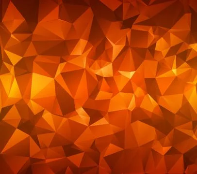 Abstract polygonal background. Triangles . Saturated contrasting elements Stock Illustration