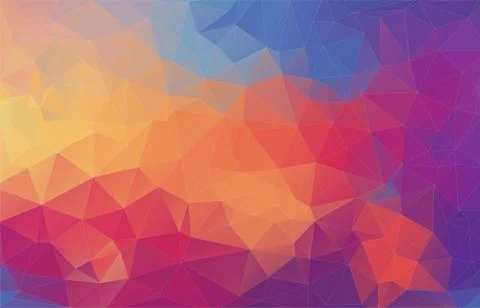 Abstract polygonal background for web design Stock Illustration