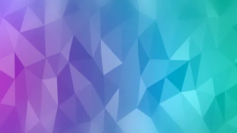 Abstract Polygonal colorful Loop background Stock Footage 158054651