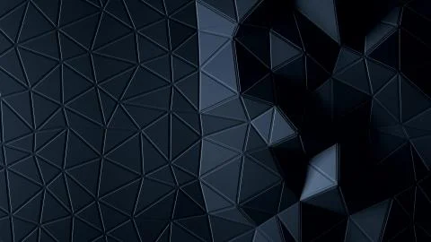 Abstract Polygonal Geometric background graphite color Ilustração Stock