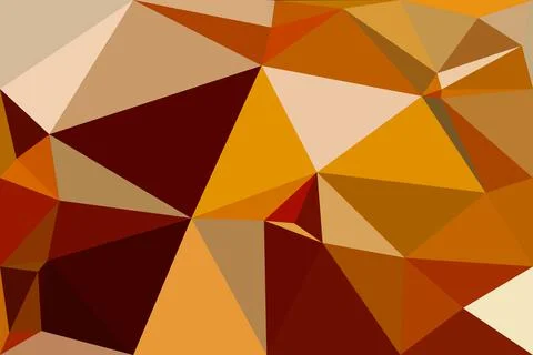 Abstract polygonal geometric background made of triangles. Stock Illustration