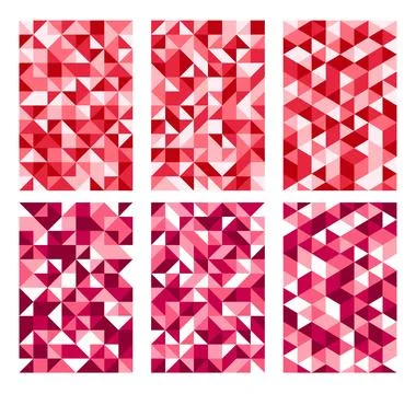 Abstract polygonal geometric pattern background Stock Illustration
