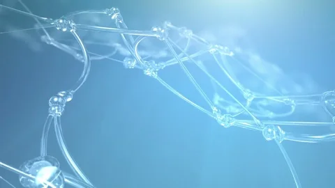 Abstract Polygonal Network Background Stock Footage 81505771