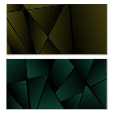 Abstract polygonal pattern. Background design, cover, postcard banner wallpap Stock Illustration