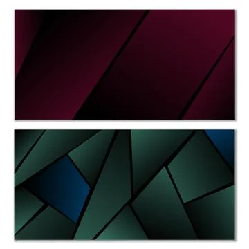 Abstract polygonal pattern. Background design, cover, postcard banner wallpap Illustrazione stock
