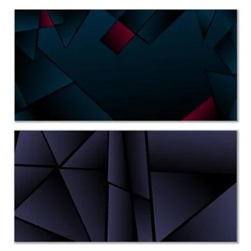 Abstract polygonal pattern. Background design, cover, postcard banner wallpap 库存插图