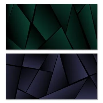 Abstract polygonal pattern. Background design, cover, postcard banner wallpap Illustrazione stock