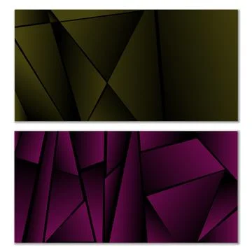 Abstract polygonal pattern. Background design, cover, postcard banner wallpap Illustrazione stock