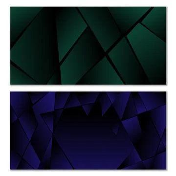 Abstract polygonal pattern. Background design, cover, postcard banner wallpap Stock Illustration