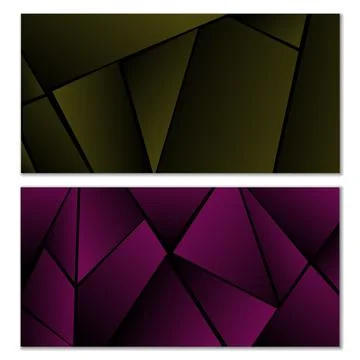 Abstract polygonal pattern. Background design, cover, postcard banner wallpap 库存插图