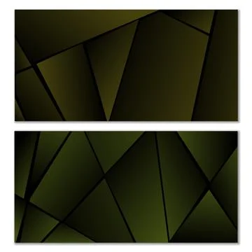 Abstract polygonal pattern. Background design, cover, postcard banner wallpap Stock Illustration