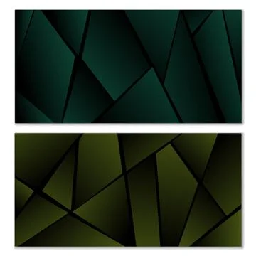 Abstract polygonal pattern. Background design, cover, postcard banner wallpap Stock Illustration