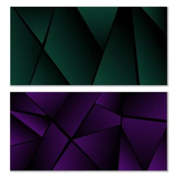 Abstract polygonal pattern. Background design, cover, postcard banner wallpap Stock Illustration