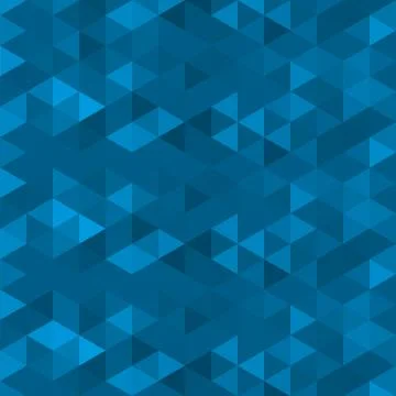 Abstract polygonal pattern of triangles. Geometric colorful mosaic background Illustrazione stock