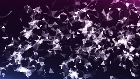 Abstract polygonal plexus background animation loop Stock Footage 267962569