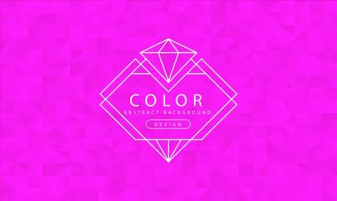 Abstract polygonal red pink background texture, red pink textured, banner Stock Illustration