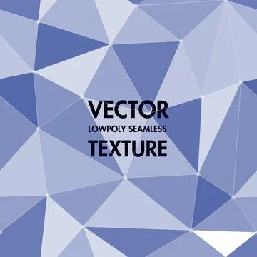 Abstract polygonal shape vector geometric background. Translucent triangular Stock Illustration