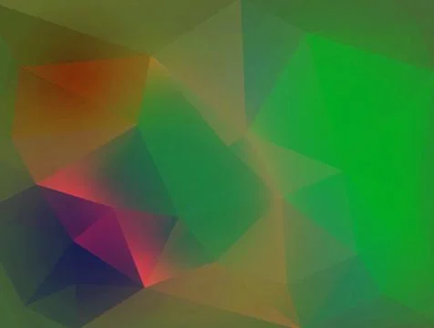 Abstract polygonal shapes Stock Illustration