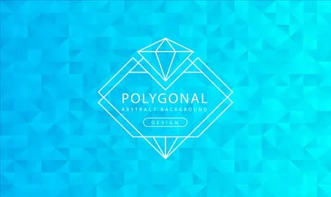 Abstract polygonal sky background texture, sky textured, banner polygon vector Stock Illustration