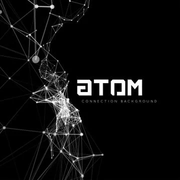 Abstract polygonal space イラスト素材