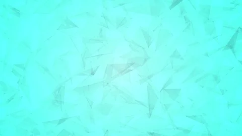 Abstract polygonal space low poly blue background with connecting dots and lines Stock Footage 82802339