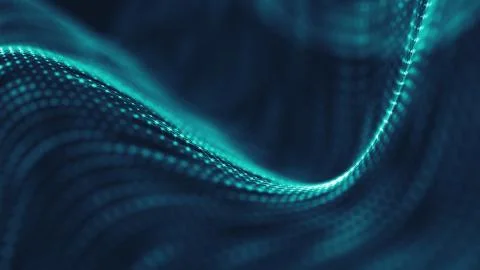 Abstract polygonal space low poly dark background Stock Illustration