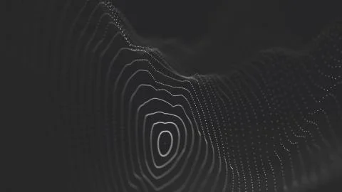 Abstract polygonal space low poly dark background Stock Illustration