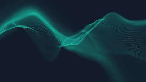 Abstract polygonal space low poly dark background Illustrazione stock