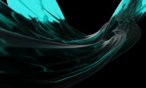 Abstract polygonal space low poly dark background Stock Illustration