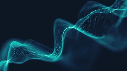 Abstract polygonal space low poly dark background Illustrazione stock