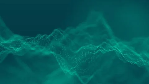 Abstract polygonal space low poly dark background Illustrazione stock