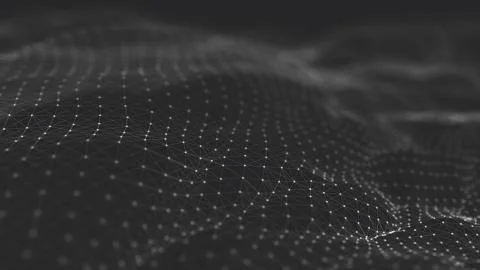 Abstract polygonal space low poly dark background Stock-Illustration