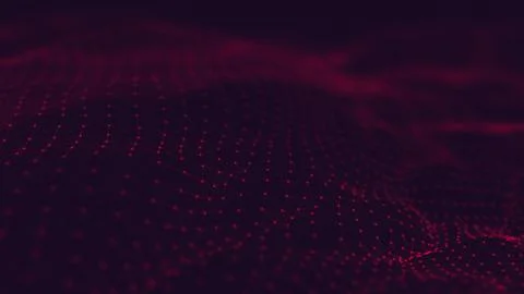 Abstract polygonal space low poly dark background Stock Illustration