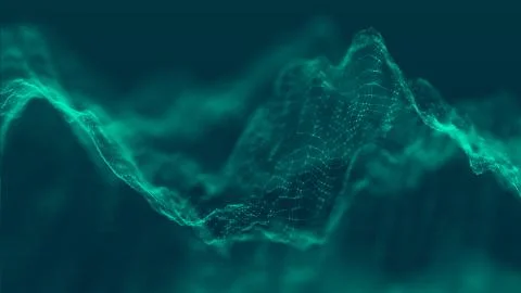 Abstract polygonal space low poly dark background Stock Illustration