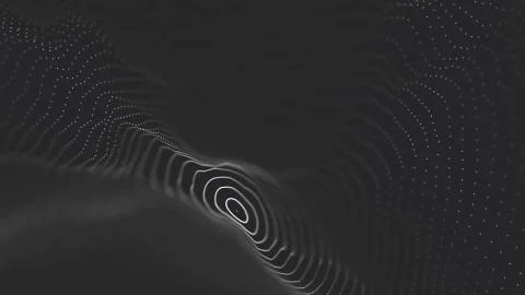 Abstract polygonal space low poly dark background Stock Illustration