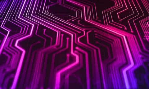 Abstract polygonal space low poly dark background with connecting dots and li Illustrazione stock