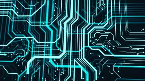 Abstract polygonal space low poly dark background with connecting dots and li Stock Illustration