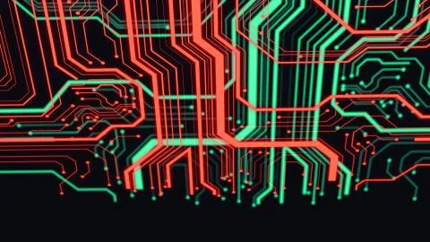 Abstract polygonal space low poly dark background with connecting dots and li Illustrazione stock